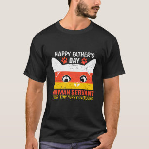 T-shirt Hommes Joyeux jour des Pères Serviteur humain - Ch