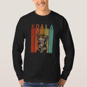 T-shirt Hommes Koala déçus Femmes Kid Cute Koala Retro
