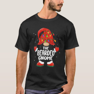 T-shirt Hommes Le Porte-Parole Gnome Famille De Noël Corre