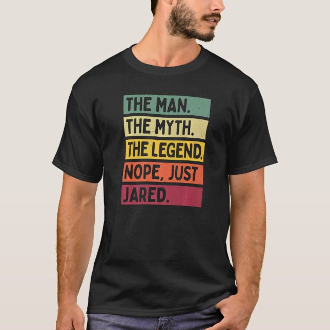 T-shirt Hommes L'Homme Le Mythe La Légende Non Seulement J (Devant)