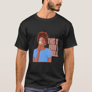 T-shirt Hommes Maison Peintre Fille C'Est Comment Je Roule