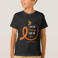 Hommes Maman Femmes Je Porte Orange Pour Mon Fils 