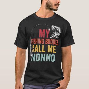 T-Shirt Hommes Mes Copains de Pêche Préférés M'app