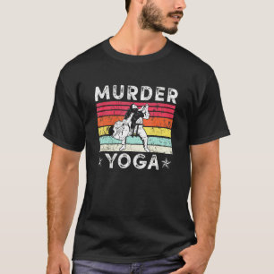 T-shirt Hommes Meurtre Yoga Judo Bjj Jiu Jitsu Brésilien M