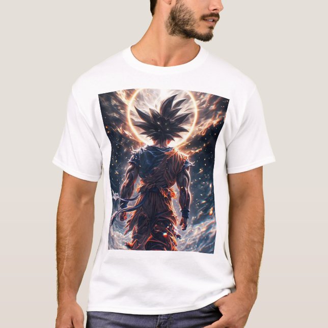 T-shirt Hommes Mode Anime (Devant)