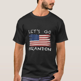 T-shirt Hommes Noirs - Allons voir Brandon Tee Conservateu