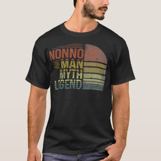 T-shirt Hommes Nonno Homme Mythe Légende Hommes Vintages C
