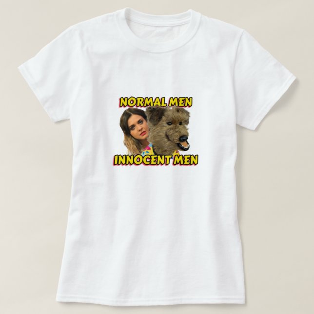 T-SHIRT HOMMES NORMAUX - HOMMES INNOCENTS (Design devant)