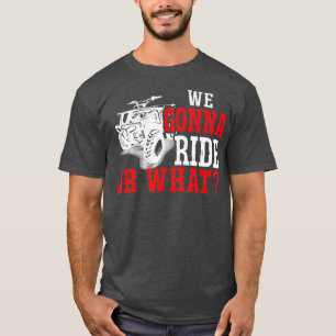 T-shirt Hommes Nous Allons Faire Un Voyage Ou Quel VTT 1