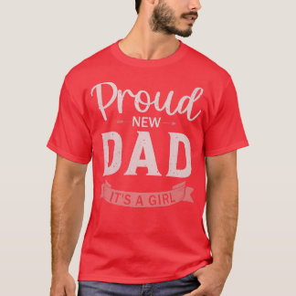 T-shirt Hommes Nouveau Papa Genre Reveillez Fier Nouveau P