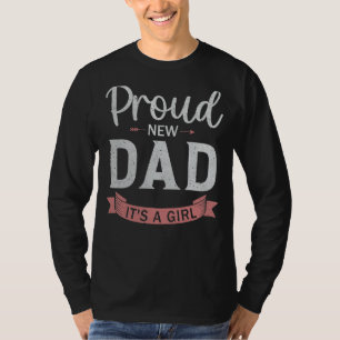 T-shirt Hommes Nouveau Papa Genre Reveillez Fier Nouveau P