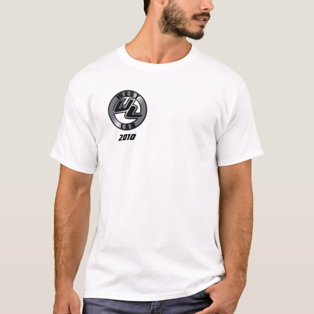 T-shirt Hommes occidentaux de laboratoire, 2010 (Devant)