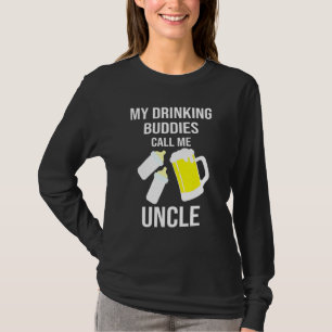 T-shirt Hommes Oncle Et Twins Tricolore Éminents Grossesse