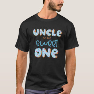 T-shirt Hommes Oncle of the Sweet One Donut Boy 1er annive