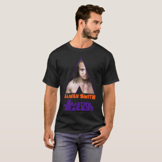 T-shirt Hommes oranges de BT de rouages noirs
