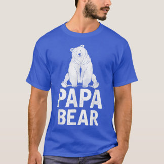 T-shirt Hommes Ours Famille Papa Papa Papa Papa Papa Papa 