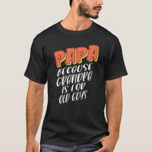 T-shirt Hommes Papa Idée Pour Fier Pads Pères Pères Pappy 
