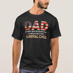 T-shirt Hommes Papa Peu Importe Ce Que La Vie Vous Jette A