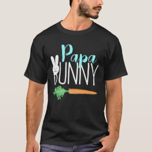 T-shirt Hommes Pâques Papa Bunny Famille Couples