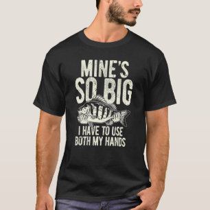 T-shirt Hommes Pêcheur à la pêche Mines si gros que je doi