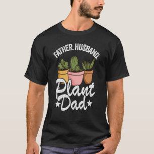 T-shirt Hommes Père Mari Plante Papa Paysagères Gardener