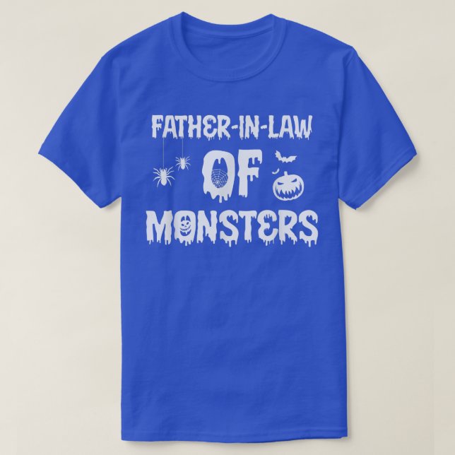 T-shirt Hommes PèreInLaw of Monsters Matching Family Hallo (Design devant)