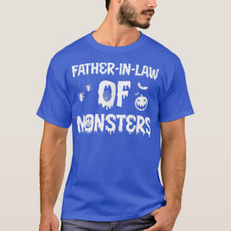 T-shirt Hommes PèreInLaw of Monsters Matching Family Hallo