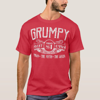 T-shirt Hommes Personnalisé Grumpy Meilleur Non 