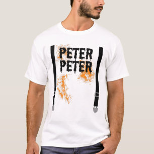 T-shirt Hommes Peter Citrouille Mater Matching Couple Hal