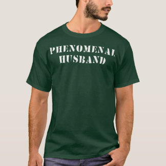 T-shirt Hommes Phenomenal Mari Père Père Femme Homme Légen