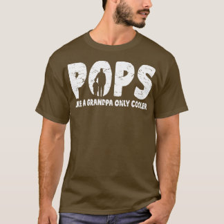 T-shirt Hommes Pops Comme Un Grand-Père Uniquement Glacièr