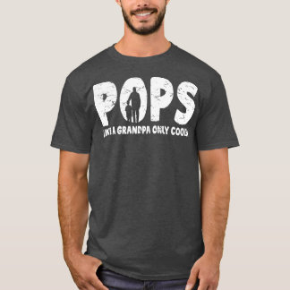 T-shirt Hommes Pops Comme Un Grand-Père Uniquement Glacièr