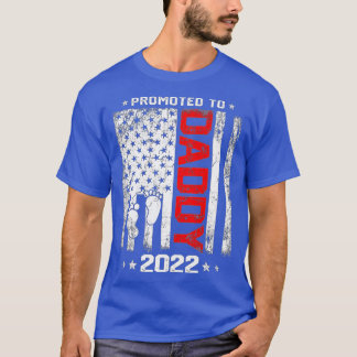 T-shirt Hommes Promus À Daddy 2022 Première Fête des pères