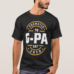 T-shirt Hommes Promus À G-Pa Est. Cadeau de grand-père 202