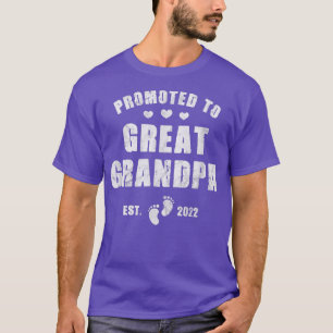 T-shirt Hommes Promus À Grand Grand-Père 2022 Grossesse An