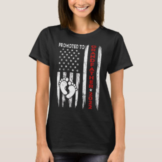 T-shirt Hommes Promus À Grand-Père Drapeau Américain 2022