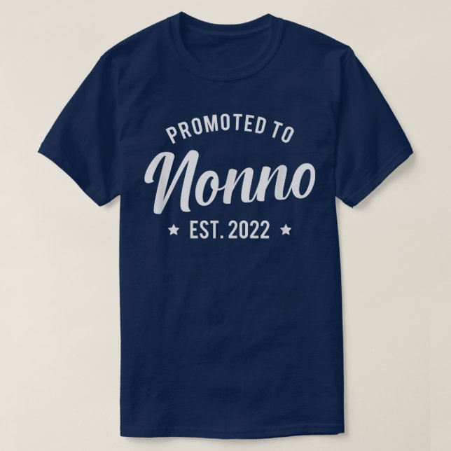 T-shirt Hommes promus à Nonno 2022 Grand-père grand-père g (Design devant)