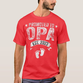 T-shirt Hommes Promus À Opa Est 2023 Funny Nouveau Grand-P