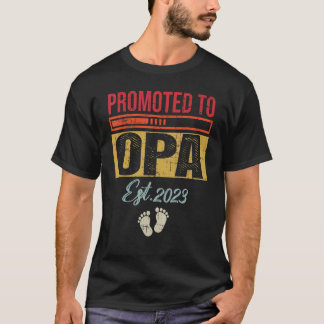 T-shirt Hommes Promus À Opa Est 2023 Pour La Première Fois