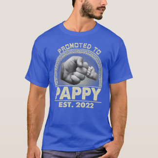 T-shirt Hommes Promus À Pappy 2022 Drôle Cadeau Nouveau Pa