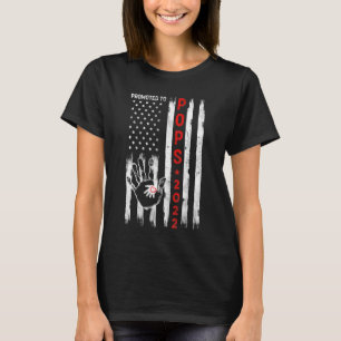 T-shirt Hommes Promus À Pops 2022 Drapeau Américain Patrio