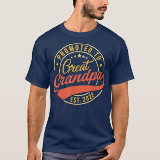 T-shirt Hommes Promus Au Grand Grand Grand-Père Est 2022 N