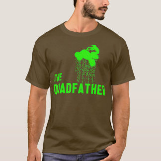 T-shirt Hommes Quadfather Motocross Quad Offroad VTT