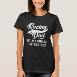 T-shirt Hommes Racing Papa Fête des pères Cadeau Père Homm