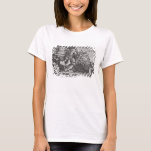 T-shirt Hommes saints chinois, illustration d'une