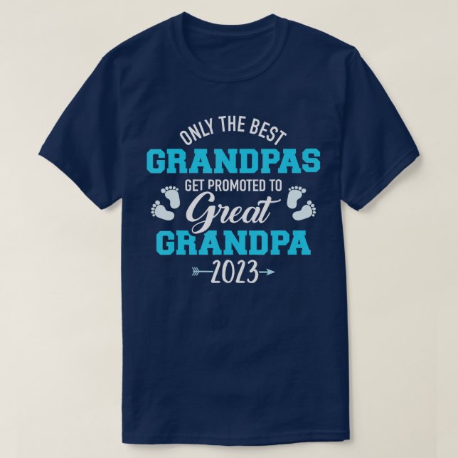T-shirt Hommes Seuls les meilleurs grands-pas sont promus  (Design devant)