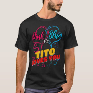 T-shirt Hommes Sexe Reveval Party Équipe Baby shower Pinkn