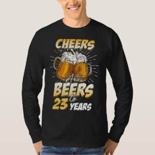 T-shirt Hommes Soeurs Et Bières À 23 Ans 23E Anniversaire