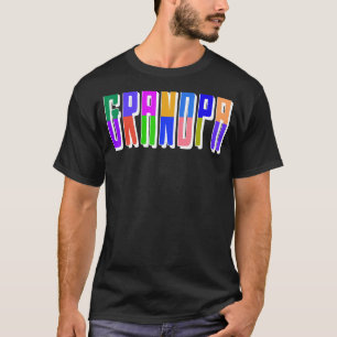 T-shirt Hommes Stylish Grand-père Vieux-père Grand-père Re