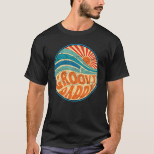 T-shirt Hommes Super papa les années 70 Nostalgie esthétiq